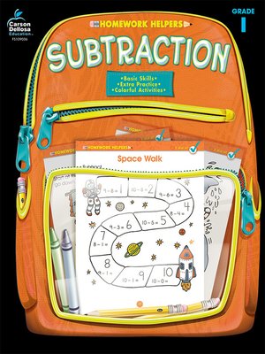 cover image of Subtraction, Grade 1